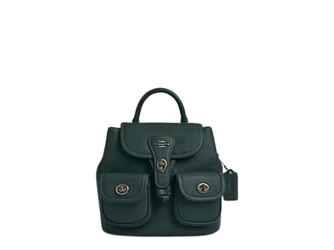 Coach Coach Hadley Backpack Gunmetal Dark Teal