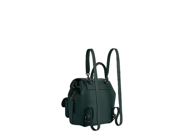 Coach Coach Hadley Backpack Gunmetal Dark Teal - view 2