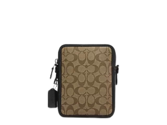Coach Coach Sullivan Crossbody Gunmetal Khaki Charcoal - view 2