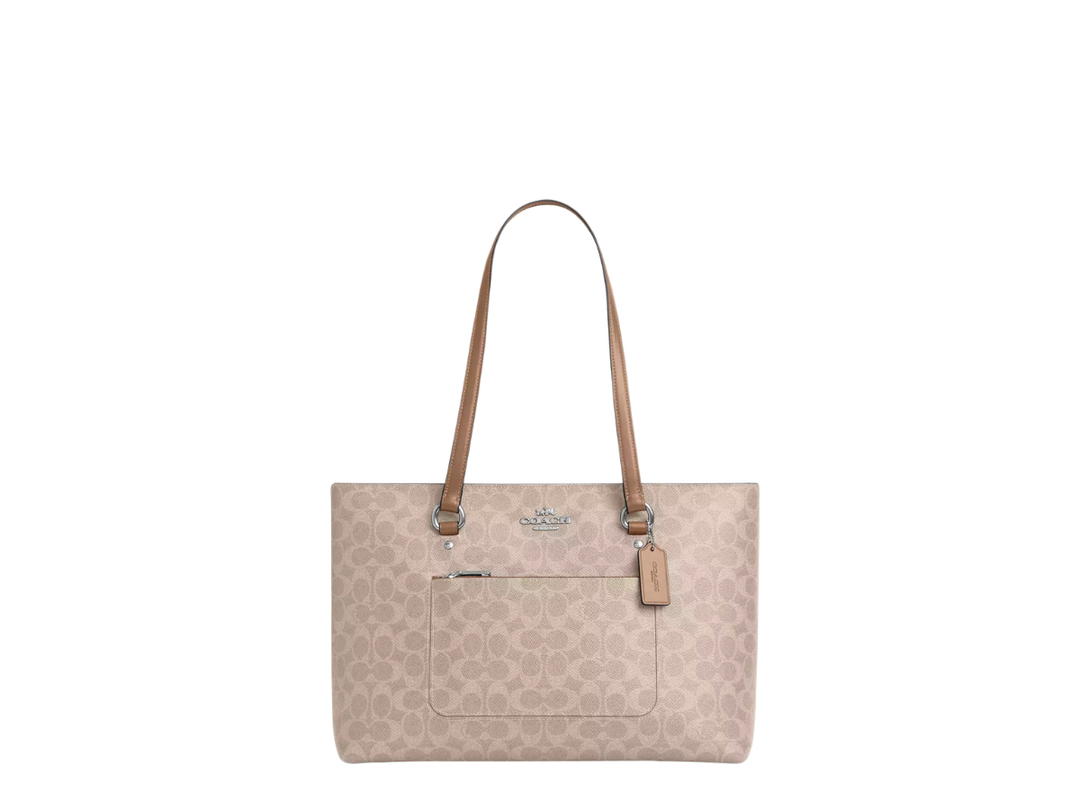 Coach Coach Station Tote Bag Signature Canvas