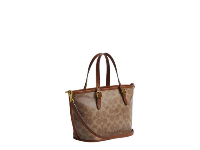 Coach Coach Taxi Tote Bag 21 Tan Sable - view 2