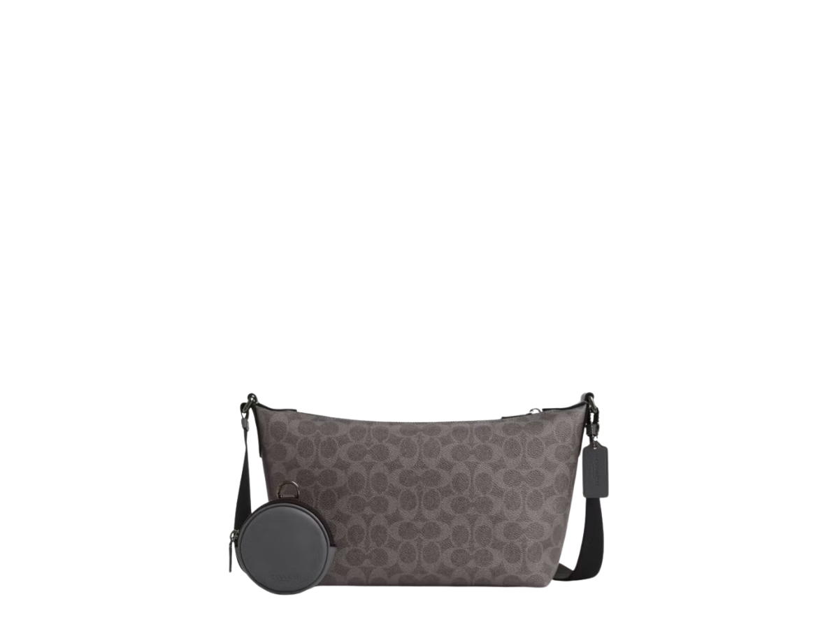 Coach Coach Small Finn Crossbody Bag Grey