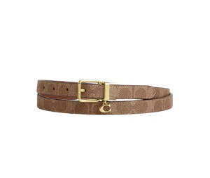 Buy Coach Roller Buckle Cut-to-Size Reversible Belt Tan Brown at Sasom – Authentic and Ready to Ship