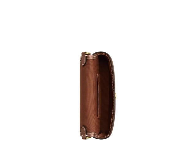 Coach Coach Mini Josie Top Handle Bag In Signature Canvas Brown Copper - view 3