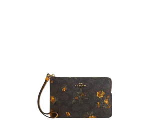Buy Coach Corner Zip Wristlet Walnut at Sasom – Authentic and Ready to Ship