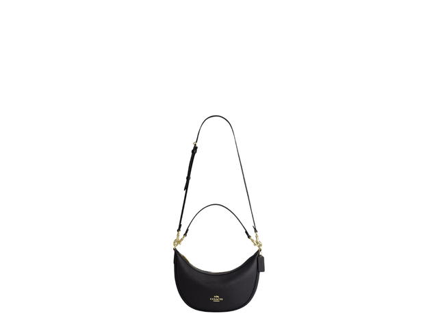 Coach Coach Aria Shoulder Bag Gold Black - view 4