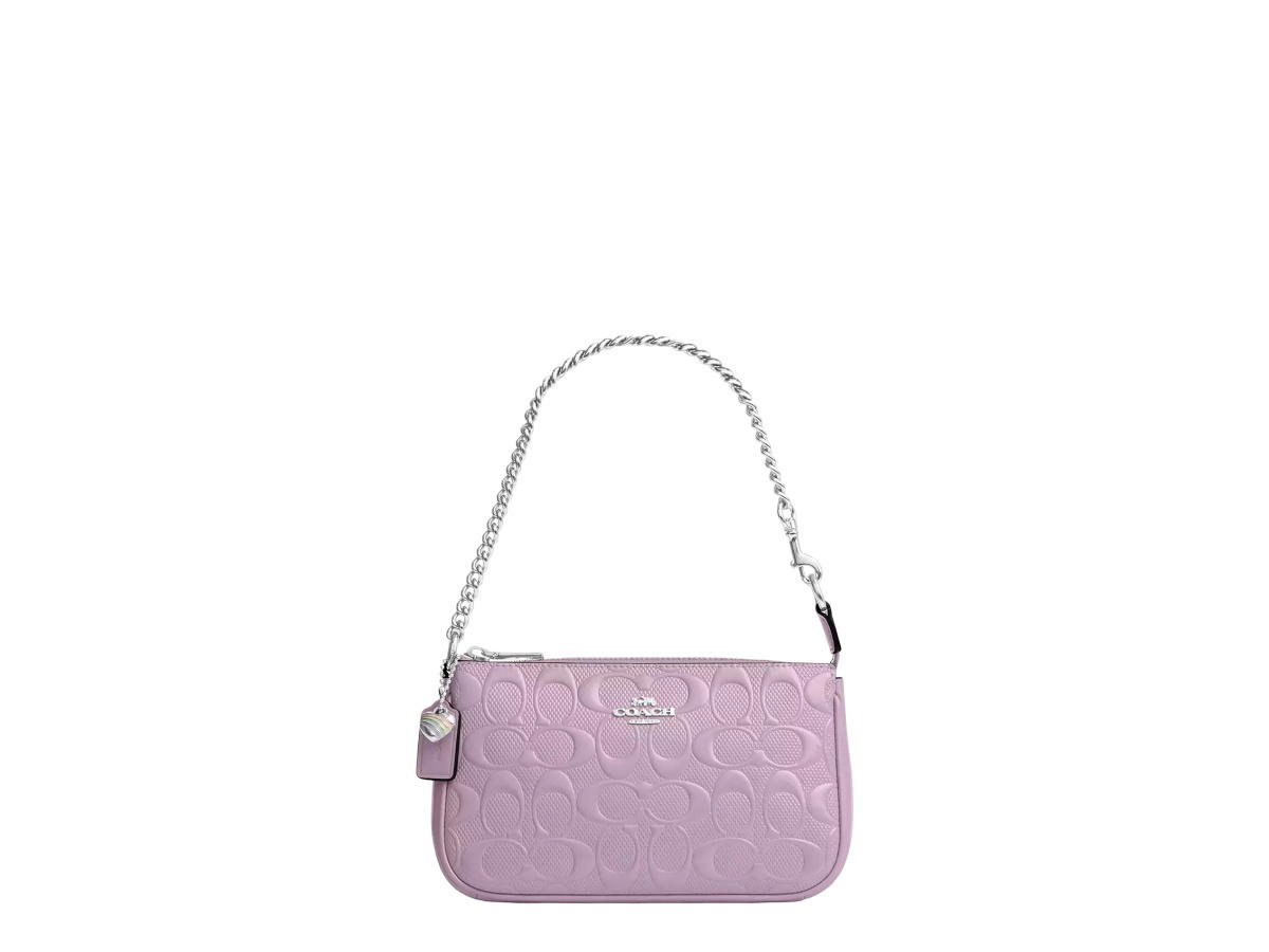 Coach Coach Nolita 19 x Heart Charm Light Violet