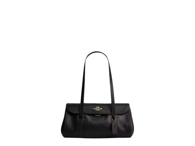 Coach Coach Bridget Flap Shoulder Bag Gold Black - view 1