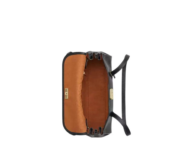 Coach Coach Bridget Flap Shoulder Bag Gold Black - view 3