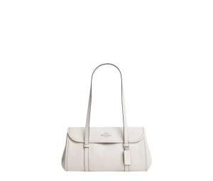 Buy Coach Bridget Flap Shoulder Bag Silver Chalk at Sasom – Authentic and Ready to Ship