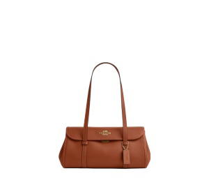 Buy Coach Bridget Flap Shoulder Bag Gold Tan at Sasom – Authentic and Ready to Ship