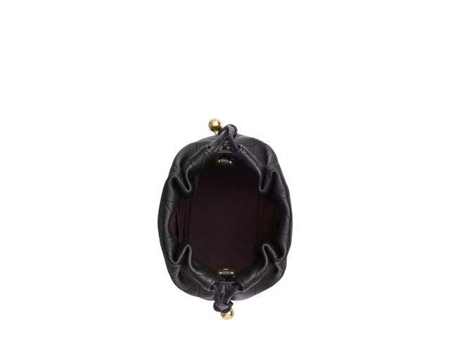 Coach Coach Faye Mini Drawstring Bag With Quilting Black - view 3