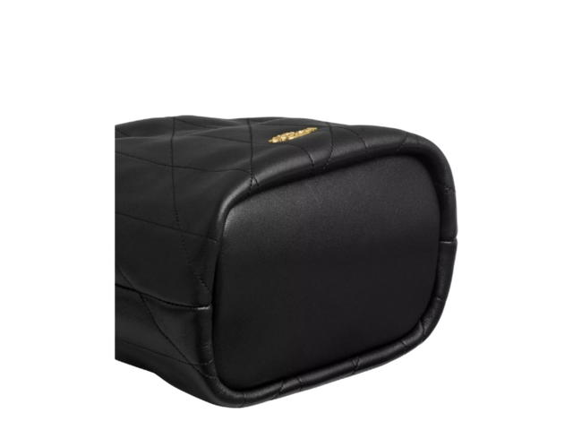Coach Coach Faye Mini Drawstring Bag With Quilting Black - view 5