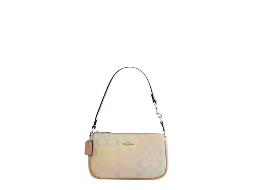 Coach Coach Nolita 19 Nolita 19 In Rainbow Signature Canvas Sand