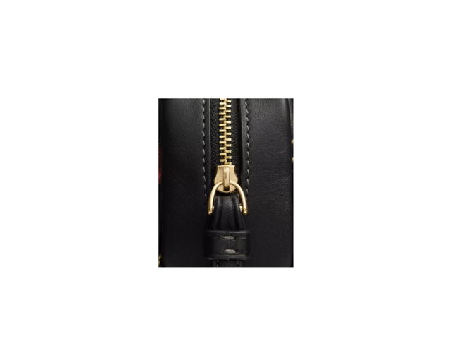 Coach Coach Pouch Wristlet With Cherry Print Black - view 5