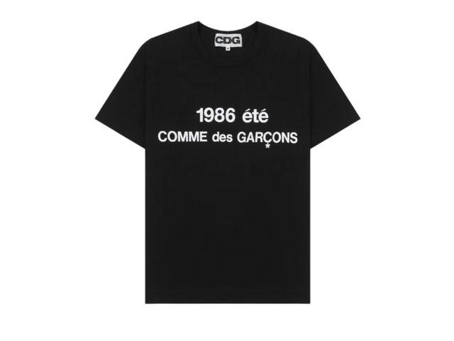 Comme des Garcons CDG 1986 Comme des Garcons T-Shirt Black - view 1