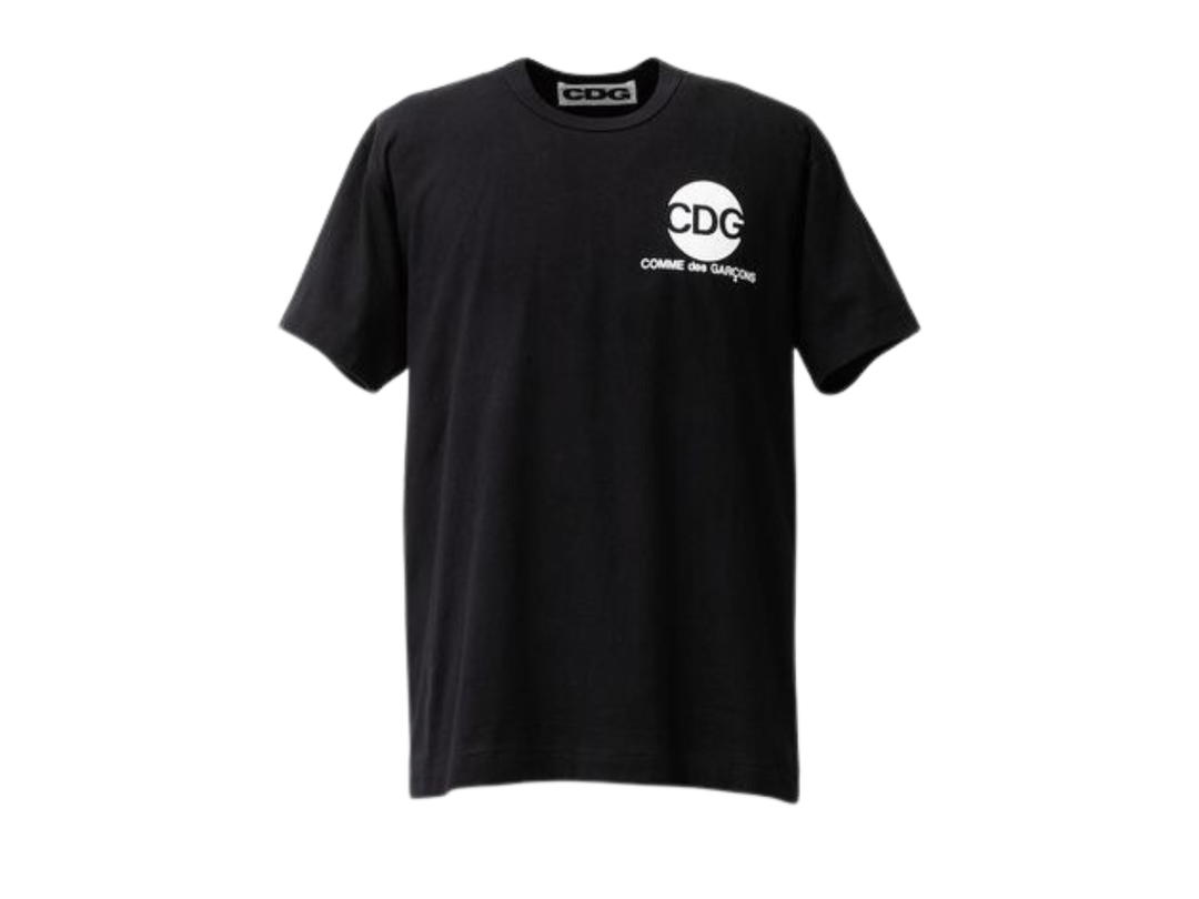 Comme des Garcons CDG Circle Logo T-Shirt Black