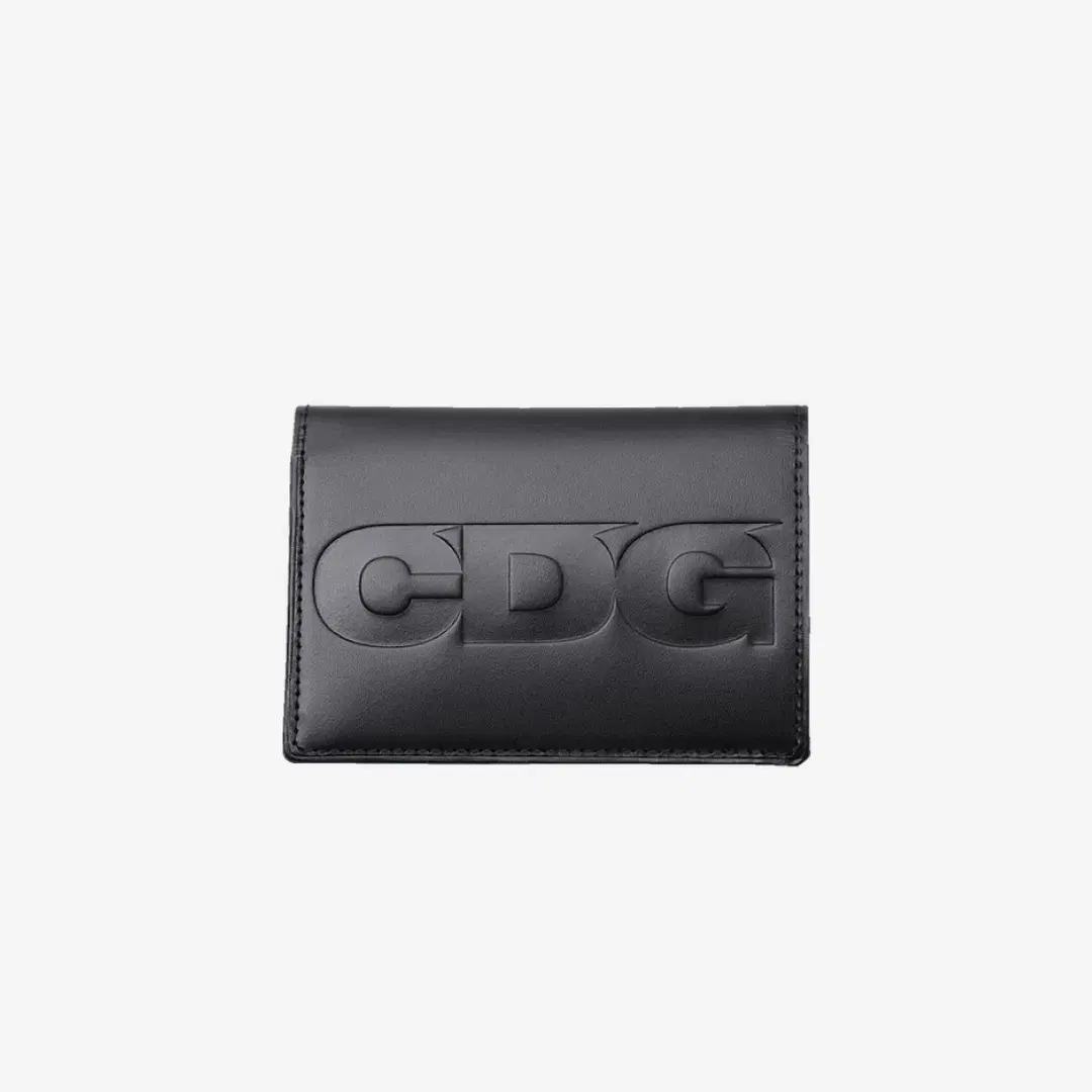 Comme des Garcons CDG Embossed Logo Wallet Black