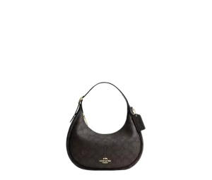 Buy Coach Emily Shoulder Bag Signature Canvas Gold/Walnut/Black at Sasom – Authentic and Ready to Ship