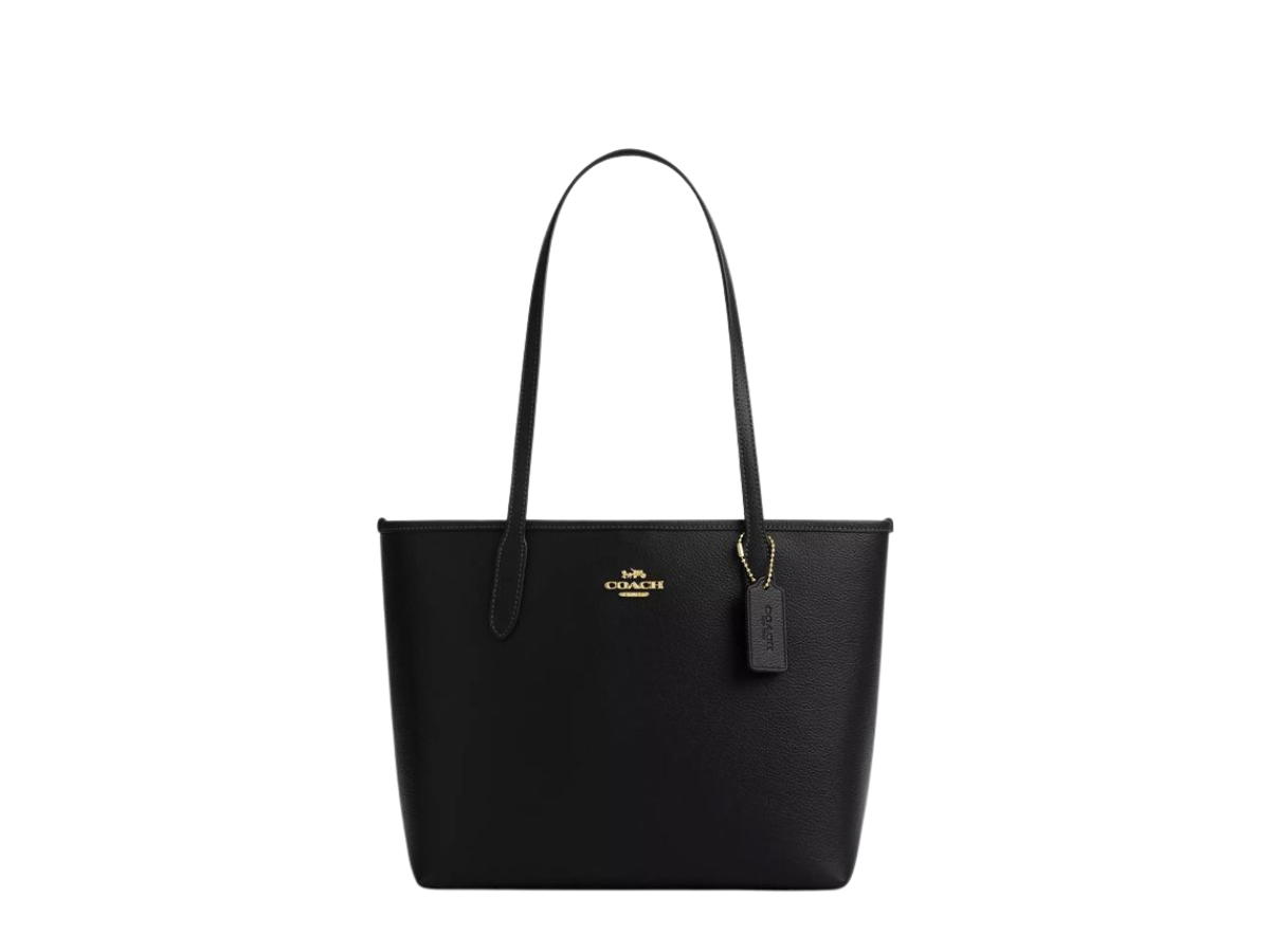 Coach Coach Medium City Tote Bag Black