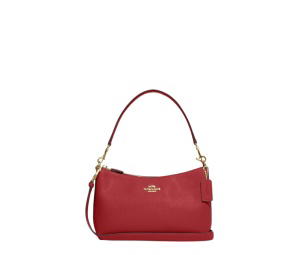 Buy Coach Clara Shoulder Bag Gold 1941 Red at Sasom – Authentic and Ready to Ship
