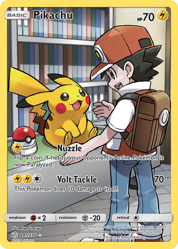Pokemon Pokemon Pikachu SEC [CEC 241/236] Sun & Moon "Cosmic Eclipse" (EN)