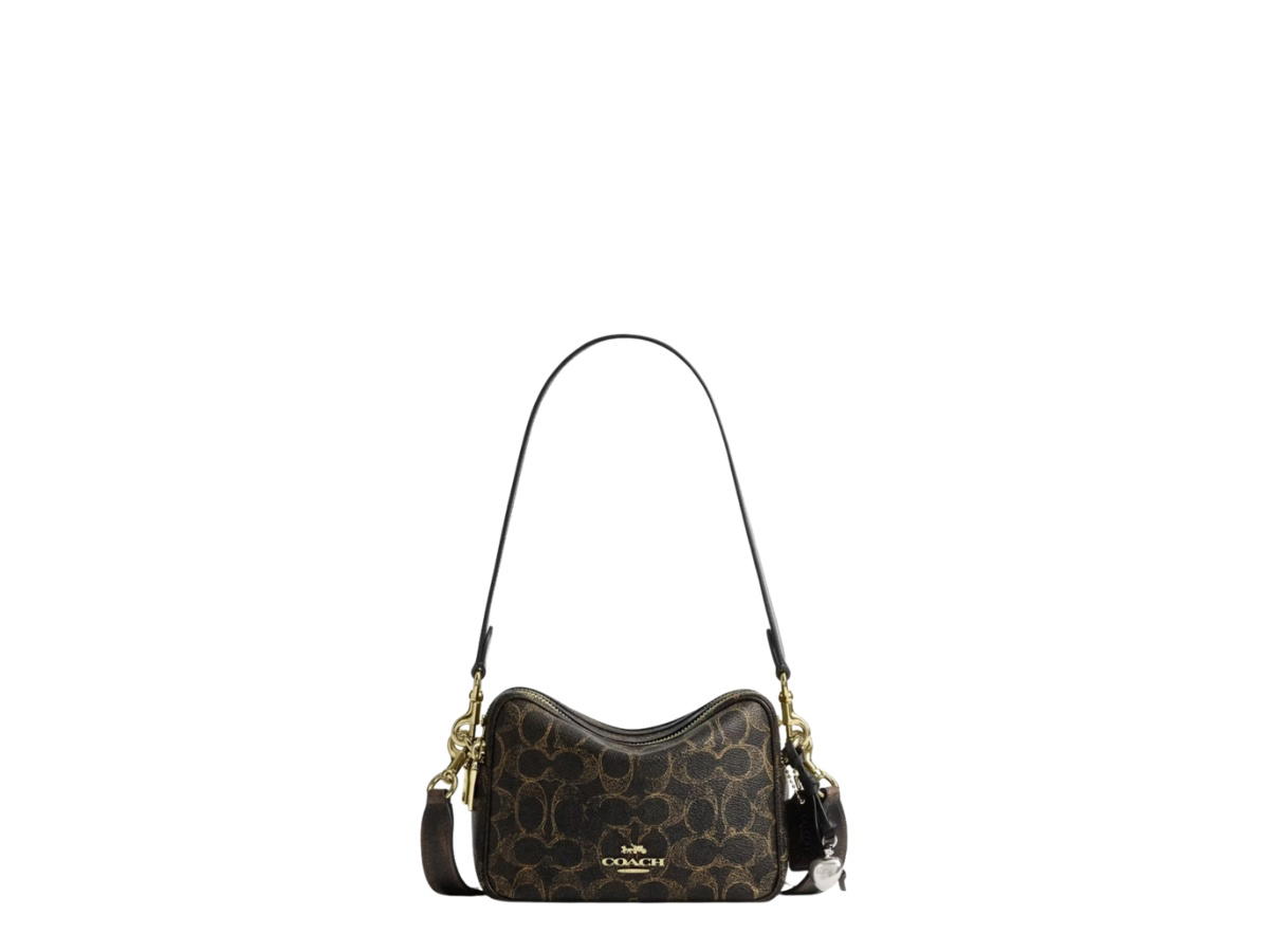 Coach Coach Mini Carey Crossbody Bag Brown