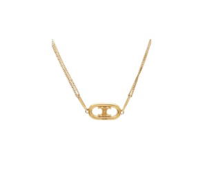 Buy Celine Triomphe Suspended Necklace Gold at Sasom – Authentic and Ready to Ship