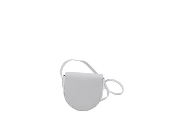Celine Celine Cuir Mini Triomphe Crossbody Bag White - view 2