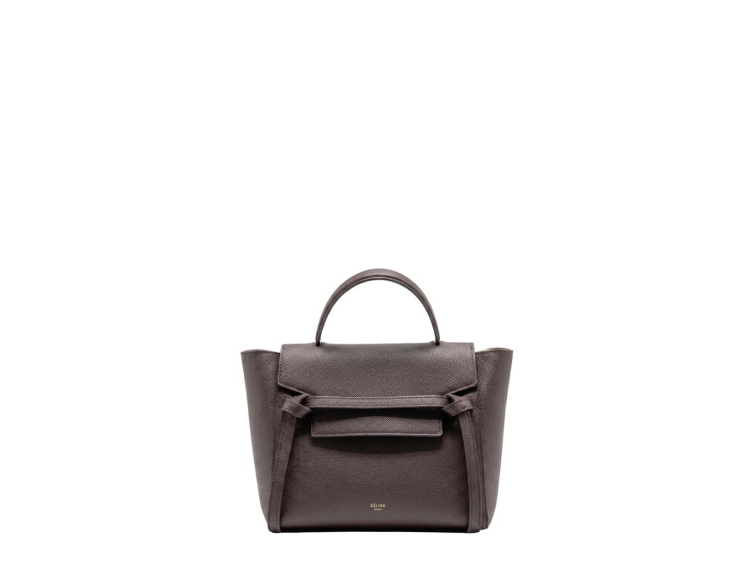 Celine Celine Micro Belt Bag Burgundy