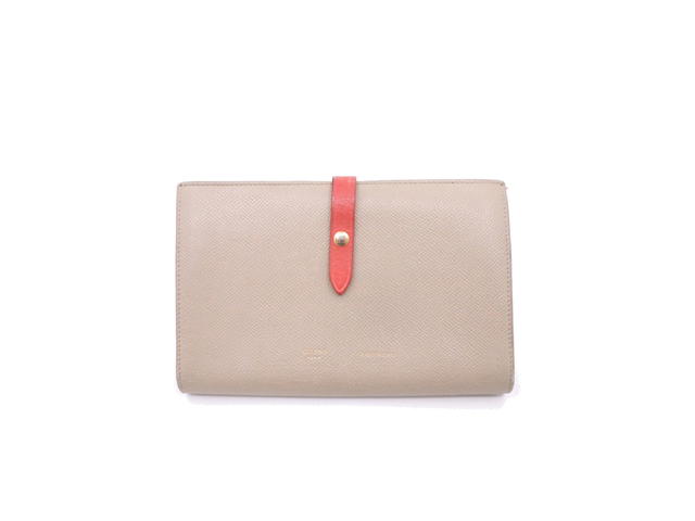 Celine Celine Long Wallet Tan Red - view 2