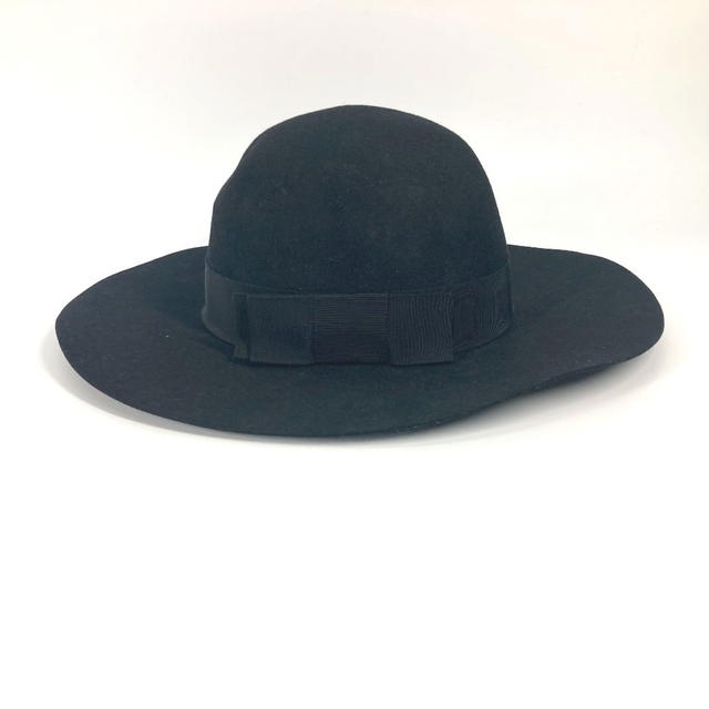 Celine CELINE 2AUC1149H Ribbon Maria capeline felt hat Rabbit Black - view 5