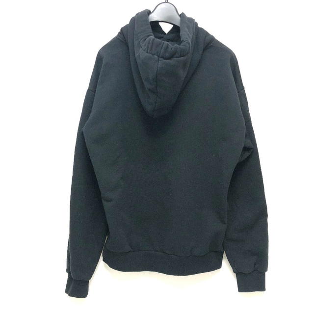 Celine CELINE 2Y468670Q logo laces hood sweat Parka cotton Black - view 3