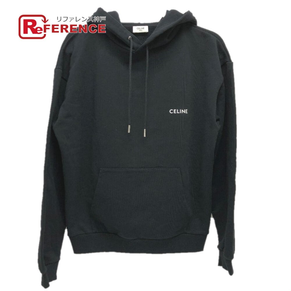 Celine CELINE 2Y958670Q logo  Parka cotton Black/SilverHardware