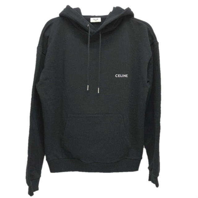 Celine CELINE 2Y958670Q logo  Parka cotton Black/SilverHardware - view 2