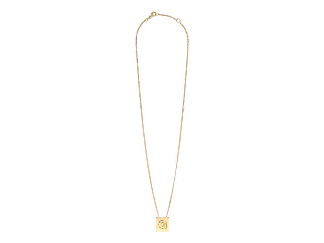 Celine Celine Alphabet Necklace G In Brass With Gold Finish - view 2