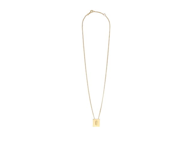 Celine Celine Alphabet Necklace I In Brass With Gold Finish - view 2