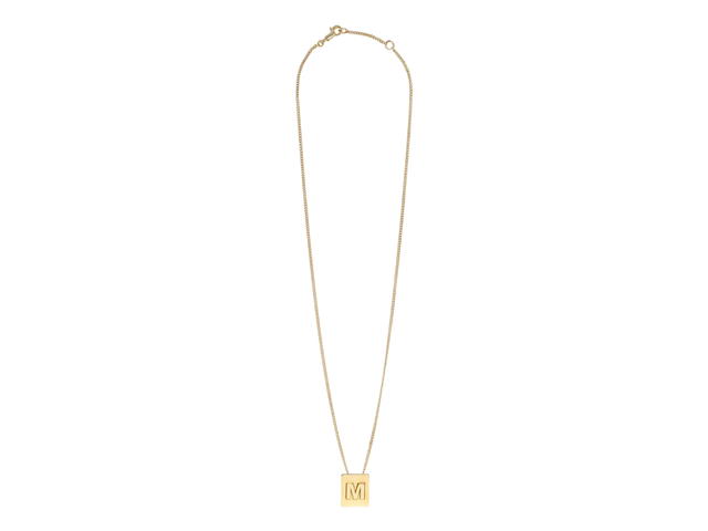 Celine Celine Alphabet Necklace M In Brass With Gold Finish - view 1