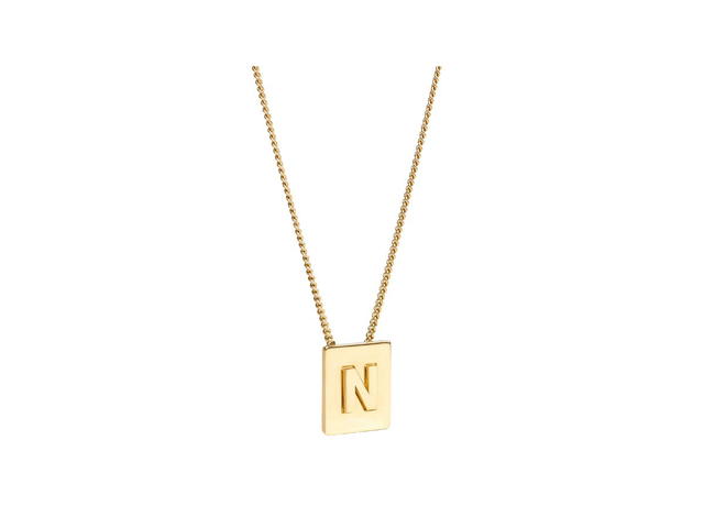 Celine Celine Alphabet Necklace N In Brass With Gold Finish - view 1