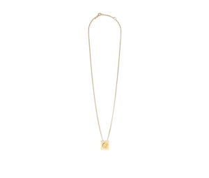 Buy Celine Alphabet Necklace O In Brass With Gold Finish at Sasom – Authentic and Ready to Ship