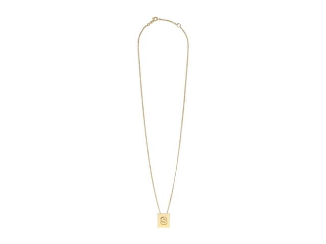 Celine Celine Alphabet Necklace S In Brass With Gold Finish - view 1