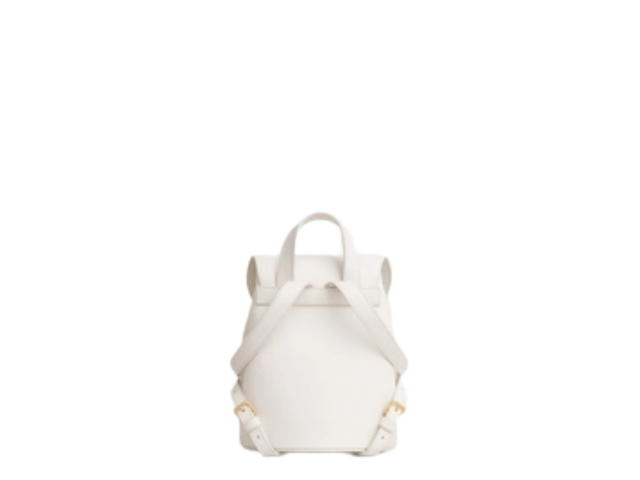 Celine Celine Backpack Celine Bonnie In Smooth Calfskin With Gold Hardware Rice - view 3