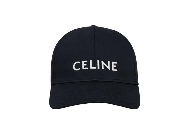 Celine Celine Baseball Cap In Cotton Black - view 1
