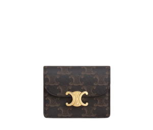 Buy Celine Business Card Holder Triomphe In Triomphe Canvas Tan at Sasom – Authentic and Ready to Ship