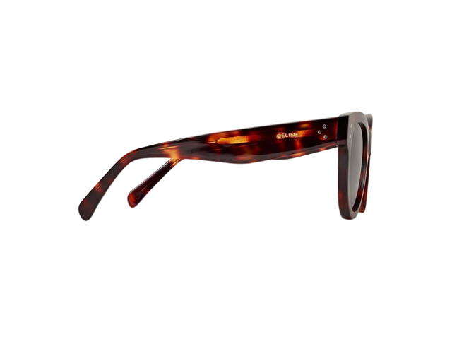 Celine Celine Cat Eye S003 Sunglasses In Acetate With Mineral Glass Lenses Dark Havana - view 3