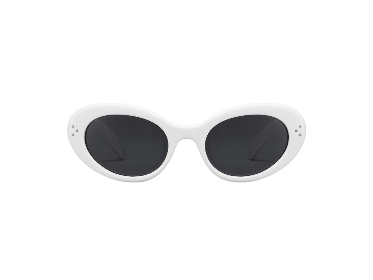 Celine Celine Cat Eye S193 Sunglasses In Acetate White