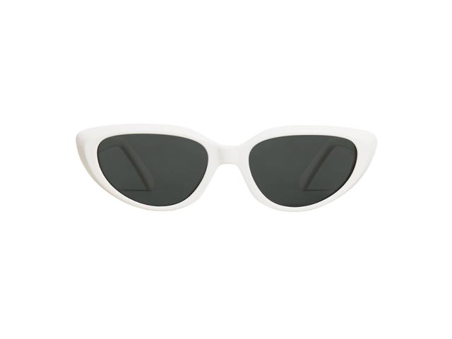 Celine Celine Cat Eye S220 Sunglasses In Acetate White - view 1