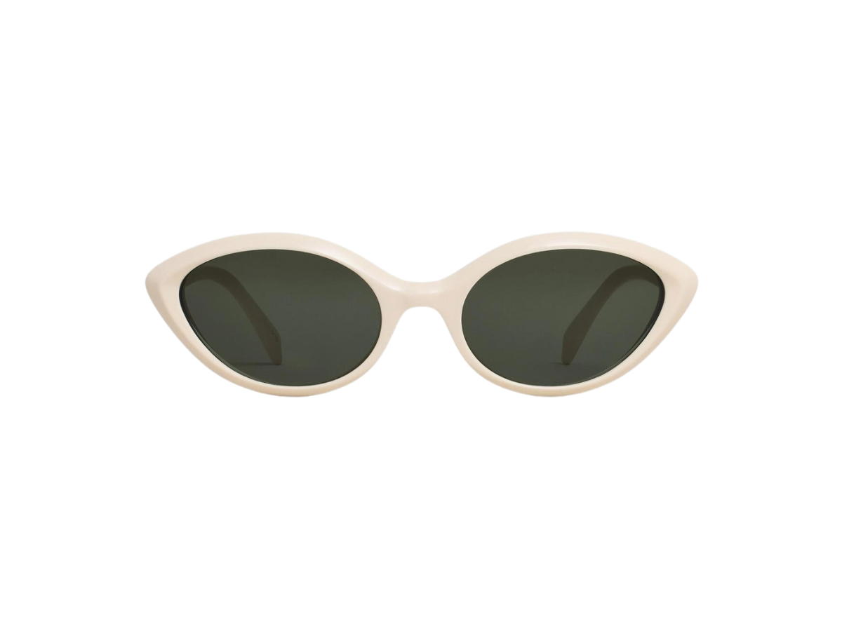Celine Celine Cat Eye S264 Sunglasses In Acetate Ivory