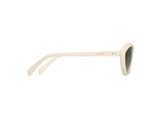 Celine Celine Cat Eye S264 Sunglasses In Acetate Ivory - view 2