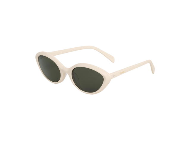 Celine Celine Cat Eye S264 Sunglasses In Acetate Ivory - view 3